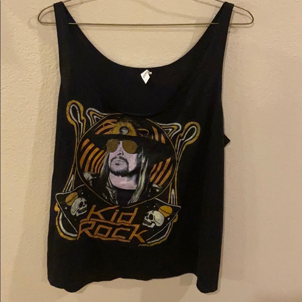 Bella Canvas Kid Rock Graphic band tank top NWOT